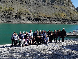 Молодёжный актив Дагестанской региональной организации ВОС совершил экскурсионную поездку на Сулакский каньон в рамках реализации проекта «Социальный туризм – активность против недуга»