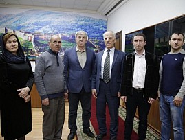 Представители Дагестанской республиканской организации ВОС встретились с руководством города Дербента