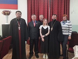 Курская региональная организация ВОС развивает взаимодействие с представителями Русской православной церкви