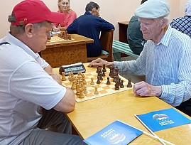 Шахматисты Удмуртской региональной организации ВОС присоединились к проведению Всероссийского спортивного марафона «Сила России»