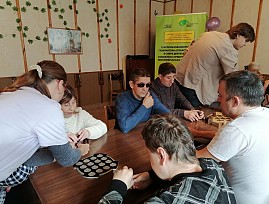 Алтайская региональная организация ВО продолжает успешную реализацию социального проекта «Интеллектуальные, настольные и спортивные игры, как современный способ интеграции инвалидов по зрению»