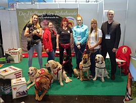 Российская школа подготовки собак-проводников ВОС представила свою экспозицию на Международной специализированной выставке товаров для инвалидов и лиц с ограниченными возможностями «REHACARE International – 2019» в Дюссельдорфе