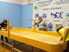 Калининградская региональная организация ВОС провела Чемпионат области по настольному теннису слепых