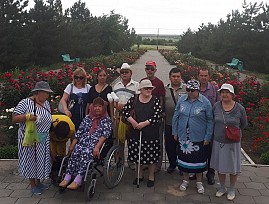 Члены Калмыцкой региональной организации ВОС совершили паломническую поездку в буддийский мужской монастырь