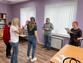 Специалисты Омской региональной и Городской местной организаций ВОС посетили Тарское отделение общества слепых