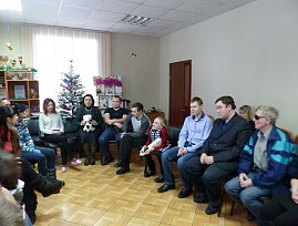 Активисты Кемеровской региональной организации ВОС посетили психологический тренинг «В кругу друзей»