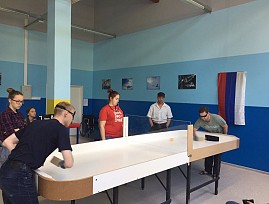 Спортсмены Карельской региональной организации ВОС выступили на первых республиканских соревнованиях по теннису слепых