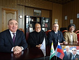 Японская делегация посетила Всероссийское общество слепых