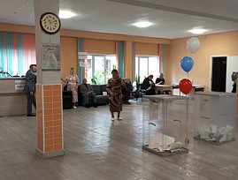 Дворец культуры Кемеровской региональной организации ВОС стал площадкой для проведения выборов в Единый день голосования