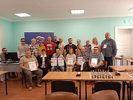 Всероссийский спортивный марафон «Сила России» собрал незрячих шахматистов Вологодской региональной организации ВОС