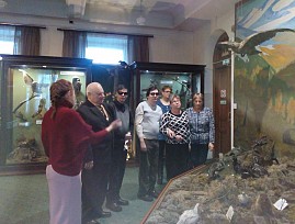 Члены Забайкальской региональной организации ВОС приняли участие в адаптированной экскурсии для инвалидов по зрению в краеведческом музее