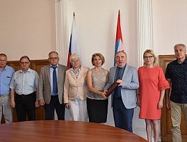 Вице-президент ВОС В. В. Сипкин встретился с депутатами Законодательного собрания г. Севастополя