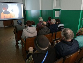 Инвалиды по зрению Кемеровской РО ВОС смогли увидеть фильмы о Великой Отечественной войне