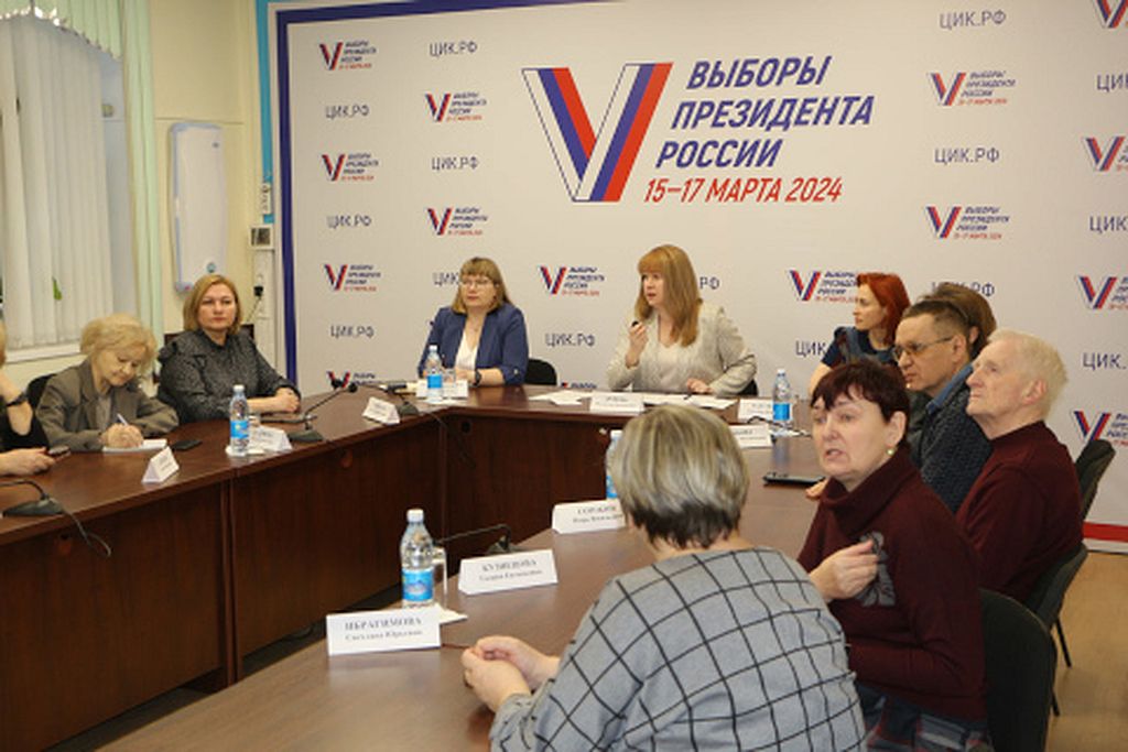 Заседание избирательной комиссии Тверской области