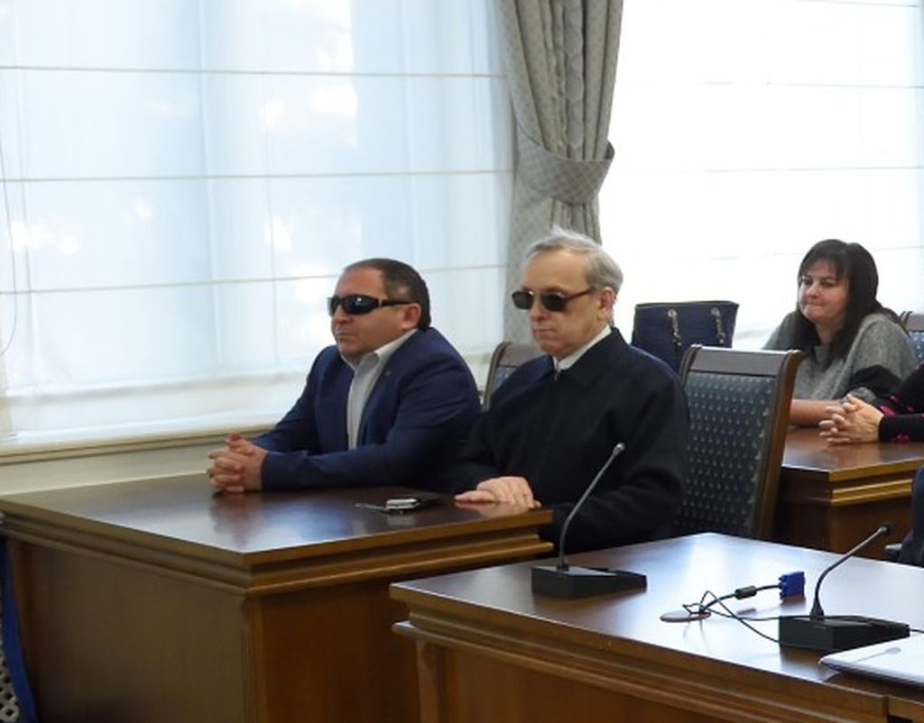 Выступление председателя Адыгейской РО ВОС Руслана Нехая