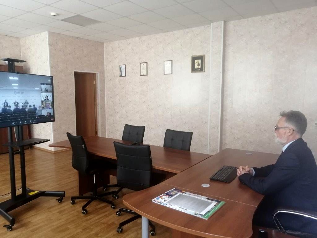 Н. А. Сарычев принимает участие в заседании Совета в формате видеоконференцсвязи