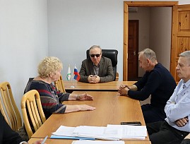Президент Всероссийского общества слепых В. В. Сипкин совершил рабочую поездку в Красноярский край