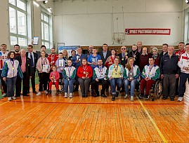 Президент ВОС В. В. Сипкин поздравил победителей физкультурно-спортивного марафона «Мы своей судьбой закалены»