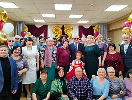 Президент ВОС В. В. Сипкин поздравил Волгоградскую региональную организацию ВОС с 95-летием