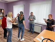 Специалисты Омской региональной и Городской местной организаций ВОС посетили Тарское отделение общества слепых