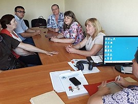 В Омской региональной организации ВОС состоялось заседание Правления РО ВОС по итогам работы в первом полугодии