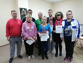 Спортсмены Курской региональной организации ВОС приняли участие в XIII чемпионате Курской области по настольному теннису для инвалидов по зрению