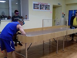 В Чувашской региональной организации ВОС проходит цикл уроков по настольному теннису слепых «Современный путь к успеху в адаптивном спорте»