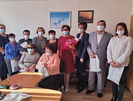 Министр социальной защиты Алтайского края посетила с рабочим визитом Алтайскую региональную организацию ВОС