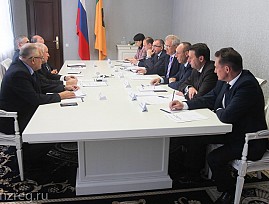 Представители ВОС провели рабочую встречу с губернатором Пензенской области И. А. Белозерцевым