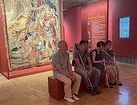 Члены Татарской региональной организации ВОС приняли участие в тактильной экскурсии «Золотой век фламандского искусства» в Казанском Кремле