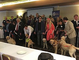 Представители РШПСП ВОС приняли участие в конференции Европейской федерации собак-проводников