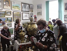 Актив Курской региональной организации ВОС посетил Льговский музей народного творчества