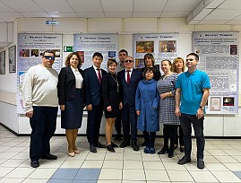 Президент ВОС В. В. Сипкин встретился с представителями кадрового резерва Всероссийского общества слепых