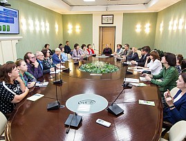 Представители Свердловской региональной организации ВОС выступили на круглом столе в рамках деловой программы чемпионата «Абилимпикс»