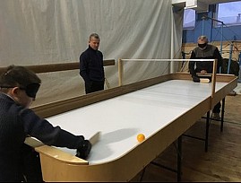 Костромская региональная организация ВОС провела итоговое мероприятие в рамках реализации социального проекта «Настольный теннис для незрячих или шоудаун»