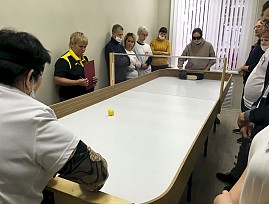 В Костромской региональной организации ВОС прошёл Первый чемпионат Костромской области по спорту слепых – дисциплина «Настольный теннис»