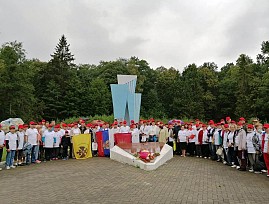 Калининградская региональная организация ВОС провела военно-патриотическую акцию «Дорогами Победы. Группа «Джек»