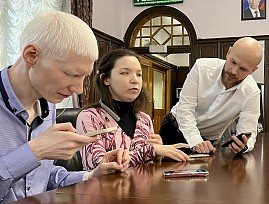 Представители аппарата управления Всероссийского общества слепых приняли участие в тестировании нового сервиса Российских железных дорог