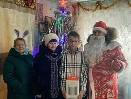 Забайкальская региональная организация ВОС вручила подарки детям-инвалидам по зрению накануне празднования Нового года