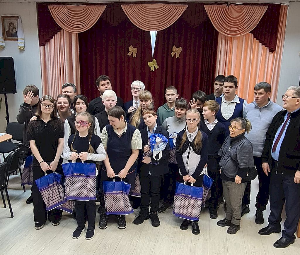 момент награждения