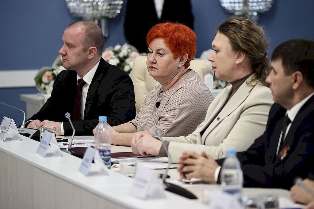 Участники встречи с Губернатором Ульяновской области