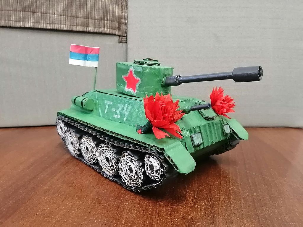 макет танка Т-34