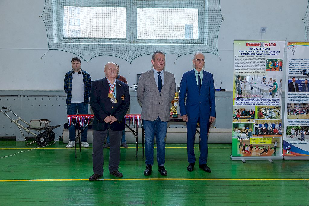 церемония открытия: Александр Коняев, Андрей Мочалин и Виктор Баженов