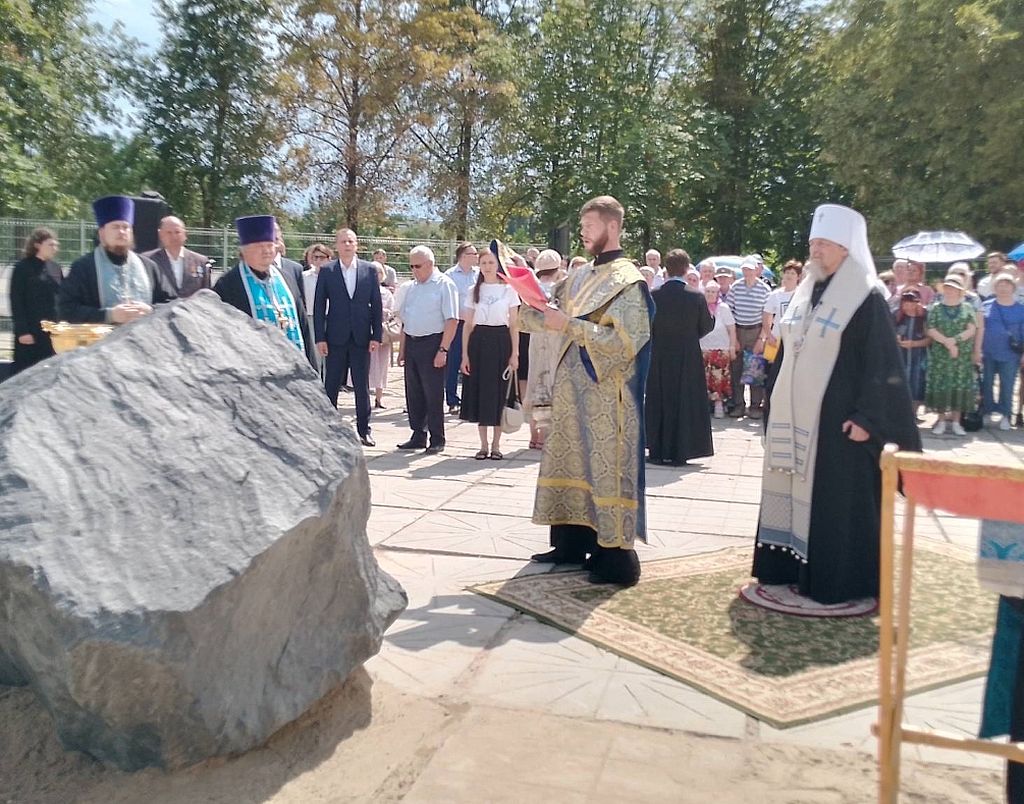 освящение закладного камня
