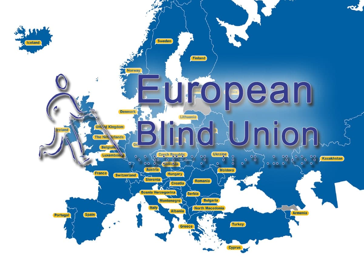 Логотип Европейского Союза слепых
