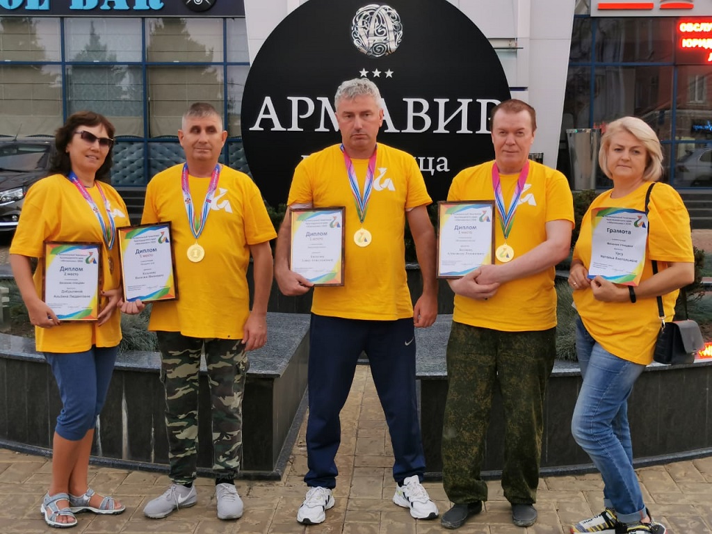 Команда Краснодарской РО ВОС на чемпионате "Абилимпикс"