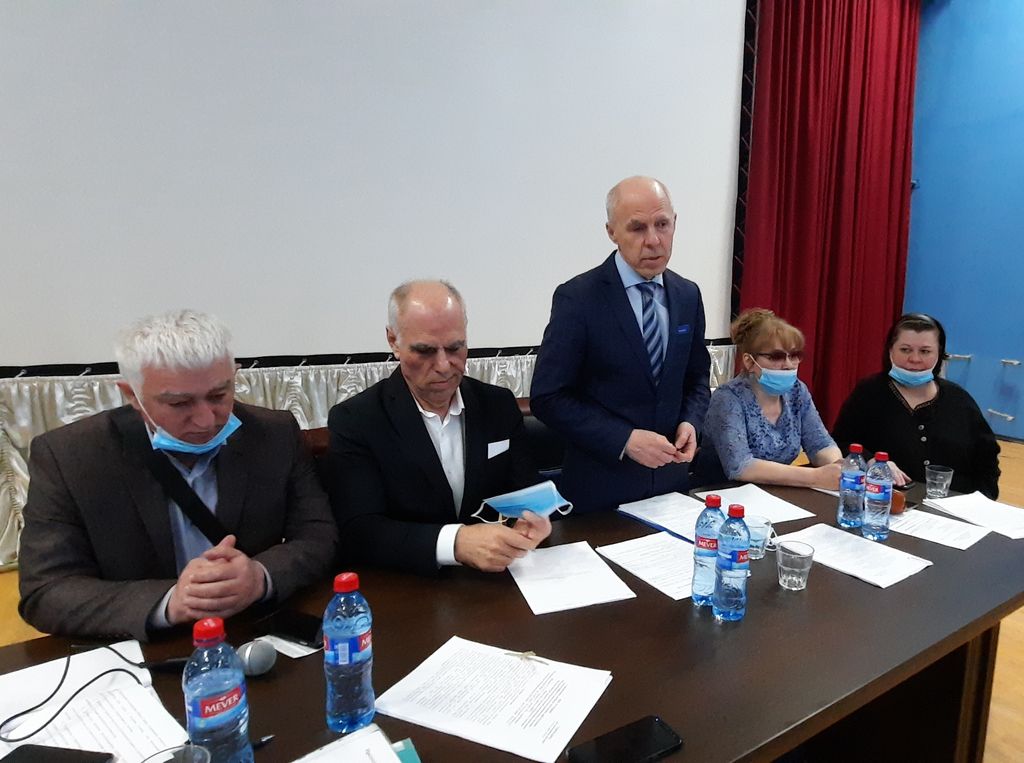 Президиум XXIX отчётно-выборной конференции Дагестанской РО ВОС