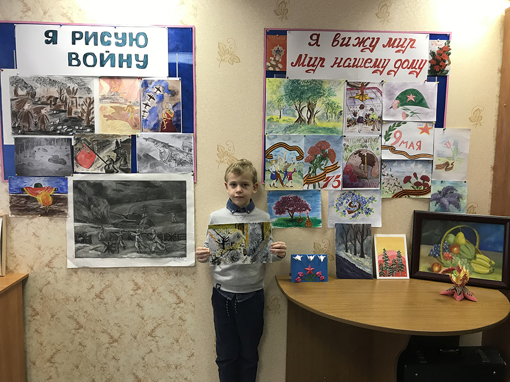 Дети активистов Липецкой РО ВОС участвуют в конкурсе рисунков