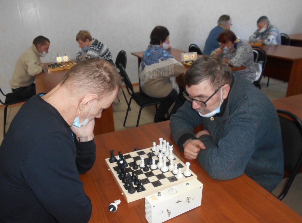 Розыгрыш шахматной партии в рамках турнира