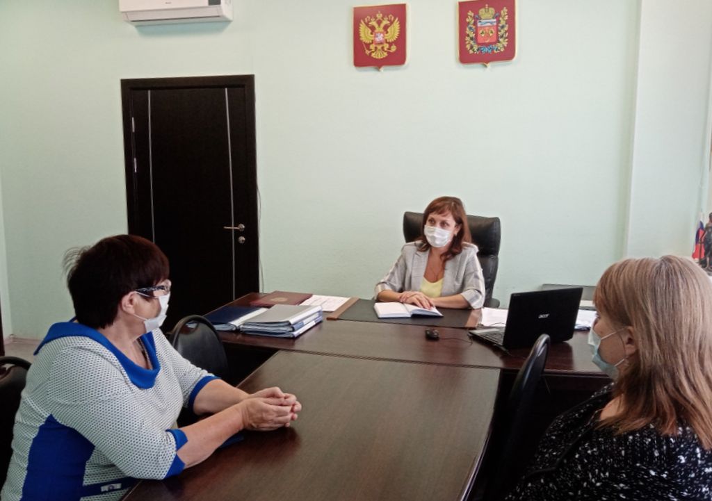 Встреча представителей ВОС с уполномоченным по правам ребёнка в Оренбургской области